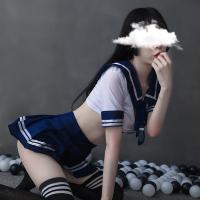 Sailor Uniform Lingerie Set - Cute Student Costume for Role Play, Cosplay & Stage Performance thumbnail