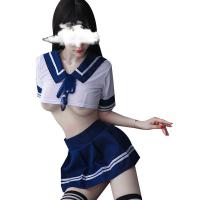 Sailor Uniform Lingerie Set - Cute Student Costume for Role Play, Cosplay & Stage Performance thumbnail