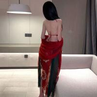 Seductive Hanfu Lingerie Set - Sexy Qipao Costume for Women, Bedroom Temptation Outfit, Ethereal Fantasy Nightwear thumbnail