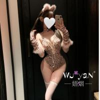 Seductive Leopard Print Lingerie Set – Pure & Tempting Sexy Women's Intimate Apparel, High-End Allure Collection thumbnail