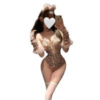 Seductive Leopard Print Lingerie Set – Pure & Tempting Sexy Women's Intimate Apparel, High-End Allure Collection thumbnail