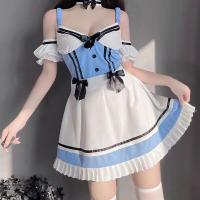 Seductive Maid Costume Lingerie Set - Sexy Couples Role Play Outfit for Date Night & Bedroom Fun thumbnail