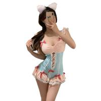Seductive Maid Costume for Women - Modest Busty-Free Cosplay Uniform, Anime-Inspired Temptation Outfit thumbnail