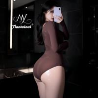 Seductive Plus Size Lace Mesh Lingerie Set - Sheer Busty Temptation Outfit for Women thumbnail