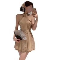 Seductive Qipao Lingerie Set - Forbidden Allure Silk Sleepwear for Couples, Romantic & Sensual Outfit thumbnail