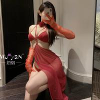 Seductive No-Remove Lingerie Set - Pure & Tempting Sleepwear for Women, Naughty Step-Mom Style Outfit thumbnail