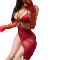 Seductive No-Remove Lingerie Set - Pure & Tempting Sleepwear for Women, Naughty Step-Mom Style Outfit thumbnail