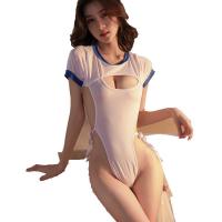 Seductive Role-Play Lingerie Set - Sexy Open-Crotch Costume for Adults, Passionate & Stylish Outfit thumbnail
