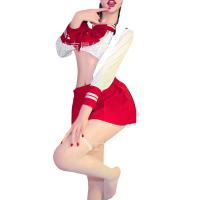 Sensual JK Uniform Set - Sexy Student-Style Lace Bra & Pleated Skirt Role Play Outfit for Women thumbnail
