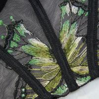 Sensual Lace Sheer Lingerie Set - Sexy Embroidered Transparent Intimate Outfit for Women thumbnail