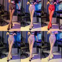 Sensual Open-Crotch Stockings for Women – Sexy Sheer Lace Bodystocking, No-Remove Intimate Wear thumbnail