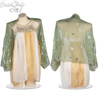 Sexy Ancient Chinese Costume Lingerie Set - Sheer Hanfu-Inspired Bedroom Outfit, No-Remove Erotic Costume thumbnail