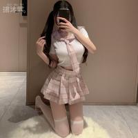 Sexy Bedroom Lingerie Set - Pure & Tempting JK Uniform Outfit for Couples, No-Remove Seductive Style thumbnail