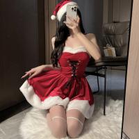 Sexy Christmas Costume Outfit - Festive Holiday Cosplay & Anime-Themed Lingerie Performance Dress thumbnail