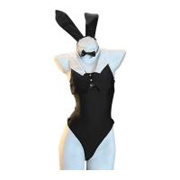 Sexy Cosplay Lingerie Set - Bunny Girl Outfit, No-Remove Temptation Bodysuit for Women thumbnail