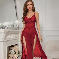 Sexy European and American style nightgown - Pure Temptation Secretary Style Lounge Dress with Side Slit thumbnail