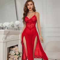 Sexy European and American style nightgown - Pure Temptation Secretary Style Lounge Dress with Side Slit thumbnail