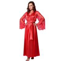 Sexy European-Style Ice-Silk Look Plus Size Sleep Dress – Wholesale Direct from Manufacturer thumbnail