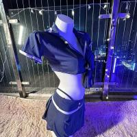 Sexy Flight Attendant Costume Set - Seductive Sailor & Secretary Uniform Sleepwear for Role Play & Intimate Nights thumbnail