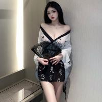 Sexy Hanfu Lingerie Set - Japanese-Inspired Erotic Costume for Role Play & At-Home Wear thumbnail