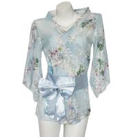 Sexy Japanese-Style Lingerie Sleepwear Set - Plus Size Kimono Outfit for Bedroom Romance & Seduction thumbnail