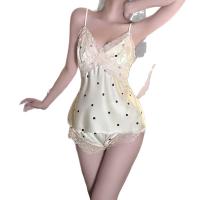 Sexy Lace Babydoll Sleep Set with Built-in Pads – Seductive Lingerie Nightwear for Role Play & At-Home Elegance thumbnail