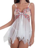 Sexy Lace Bodysuit Set - Sheer Mesh Sleepwear for Women, European-American Style Intimate Apparel thumbnail