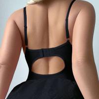 Sexy Lace Bodysuit for Women – Elegant Shapewear Tank Top with Floral Trim & Backless Design thumbnail