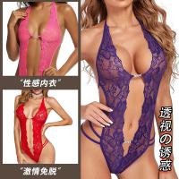 Sexy Lace Bodysuit for Women – Pure Temptation Sleepwear, No-Remove Bedroom Lingerie for Small Bust thumbnail