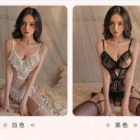 Sexy Lace Bodysuit for Women - Seductive Open-Crotch Costume Sleepwear Set, Wholesale Erotic Lingerie Outfit thumbnail