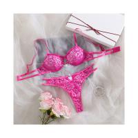 Sexy Lace Bra Set for Women - Alluring Plus Size Lingerie Set, Romantic & Sensual Outfit thumbnail