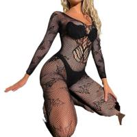 Sexy Lace Hollow-Out Bodycon Mini Skirt Set - Black Backless Banded Bra & Skirt Lingerie Outfit thumbnail