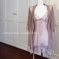 Sexy Lace Sleepwear Set for Women – Sheer Mesh Cami & Shorts, Seductive Summer Lounge Outfit thumbnail