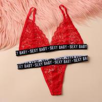Sexy Lace Thong Bra Set - Sheer Tempting Lingerie Outfit for Women, Bedroom Romance Collection thumbnail