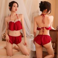 Sexy Lingerie Set for Women – Seductive Sleepwear & Matching Underwear Collection, Cute Yet Alluring Pure-Delight Outfit thumbnail