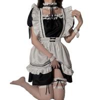 Sexy Lolita Maid Costume Dress Set - Cosplay Outfit with Matching Underwear, Discreet Shipping thumbnail
