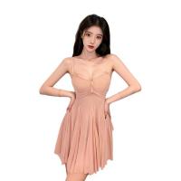 Sexy Low-Neck Lace Sleep Dress for Women – Sheer Mesh Nightgown with Floral Lace Trim, Elegant Bedroom Lingerie Set thumbnail