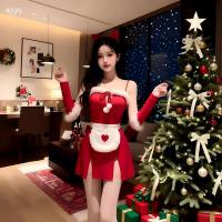 Sexy Maid Costume Christmas Outfit - Bunny Girl Cosplay Dress, Kawaii Japanese Princess Lingerie Dress for New Year Part thumbnail