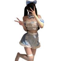 Sexy Maid Costume Lingerie Set - Seductive Sleepwear & Bedroom Play Outfit for Women thumbnail
