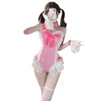 New Sexy Maid Costume Set - Pure Temptation Lingerie Outfit for Women, Innocent Yet Alluring French Maid Style thumbnail