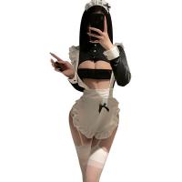 Sexy Maid Costume for Women - Cute Anime-Inspired Lingerie Set, No-Undress Bedroom Outfit for Small Bust thumbnail