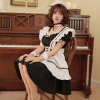 Sexy Maid Costume Set for Women - Seductive Lollipop Lolita Erotic Uniform for Bedroom Play & Roleplay thumbnail