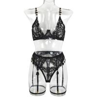 Sexy Nightclub Lingerie Set for Women – Europe and America-Style Seductive Bodysuit & Thong Outfit, Pure Temptation Thre thumbnail