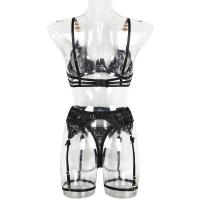 Sexy Nightclub Lingerie Set for Women –European and American-Style Seductive Pure-Yu Three-Piece Costume Outfit thumbnail