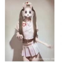 Sexy Nurse Costume Outfit - Hot Role Play Lingerie Set, Easy-On Seductive Uniform for Adults thumbnail