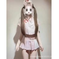 Sexy Nurse Costume Outfit - Hot Role Play Lingerie Set, Easy-On Seductive Uniform for Adults thumbnail