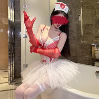 Sexy Nurse Costume for Women - Lacy Role Play Outfit for Halloween, Cosplay & Boudoir Photography thumbnail