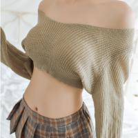 Sexy Off-Shoulder Lace Bralette Set - Seductive Student Uniform Style Lingerie Outfit thumbnail