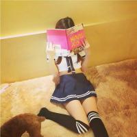 Sexy Sailor School Uniform Set - Cute Kawaii Maid Costume Lingerie Outfit for Cosplay & Role Play thumbnail