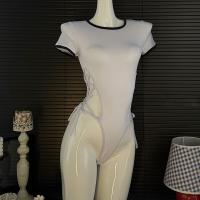 Sexy Schoolgirl Lingerie Set - Pure & Tempting Uniform with Open-Crotch Design, Cute Deadstock Miko-Style Outfit thumbnail